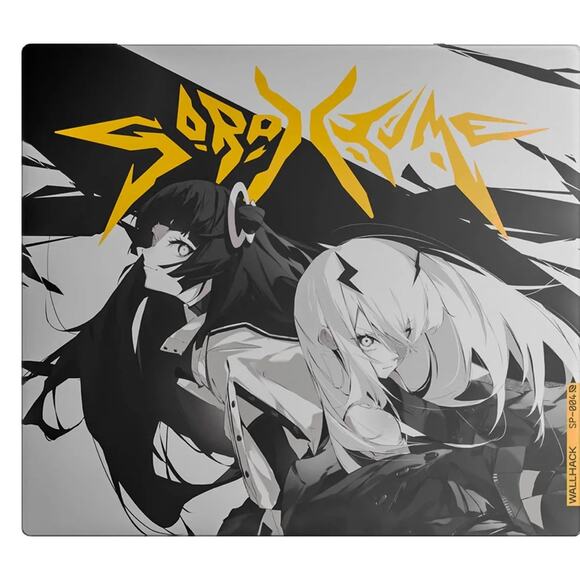 Wallhack SP-004 Limited Edition: Twins Pad, Sora & Yume Glass Mousepad - Picture 1 of 3